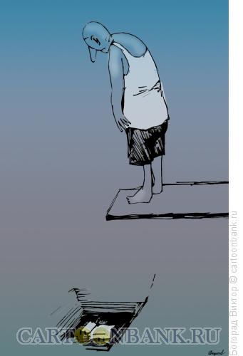 Карикатура: Прыжок в кровать, Богорад Виктор