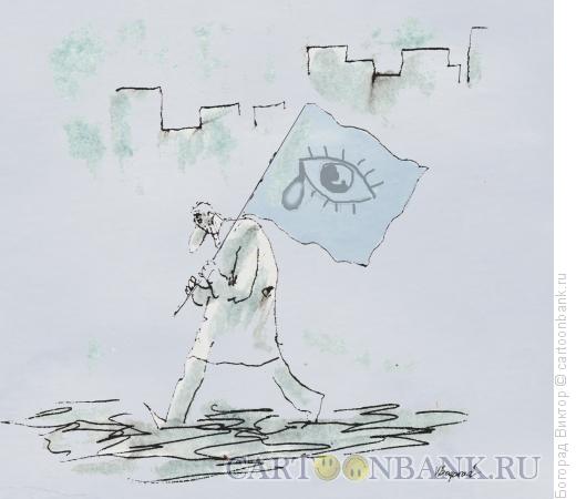 Карикатура: Представитель партии пессимистов, Богорад Виктор