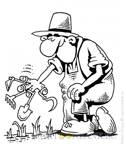 Карикатура: Фермер-лайт, Кийко Игорь