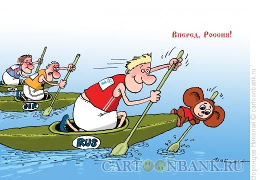 Карикатура: Олимпиада, Воронцов Николай