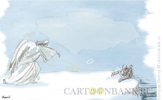 Карикатура: Игра в кольца, Богорад Виктор