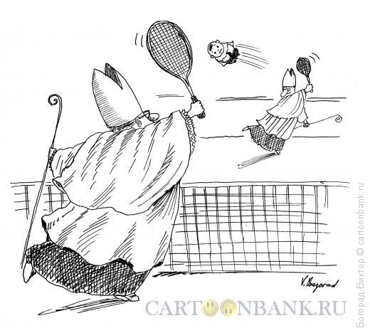Карикатура: Игры кардиналов, Богорад Виктор