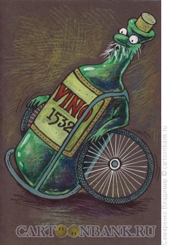 Карикатура: Старое вино, Семеренко Владимир