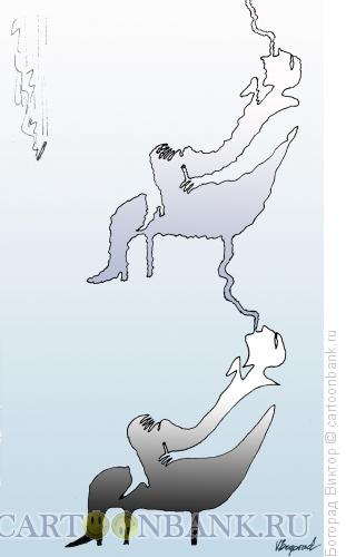 Карикатура: Сигаретный дым, Богорад Виктор