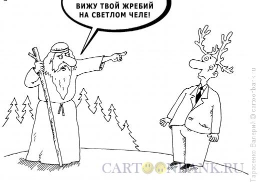 Карикатура: Жребий судьбы, Тарасенко Валерий