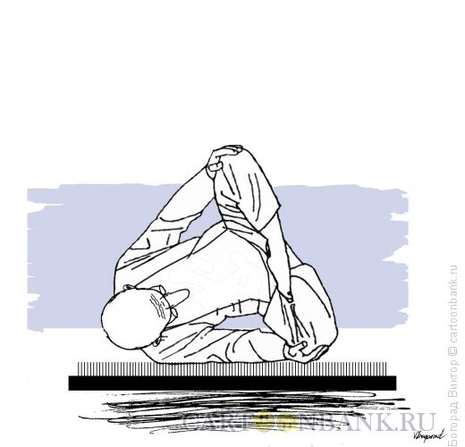 Карикатура: Сон йога, Богорад Виктор
