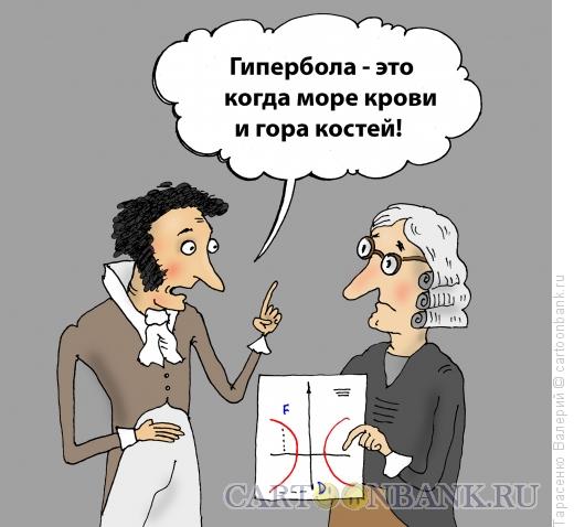 Карикатура: Гипербола, Тарасенко Валерий