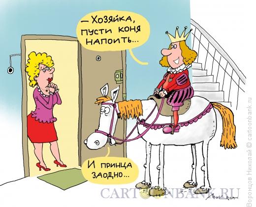 Карикатура: Принц, Воронцов Николай