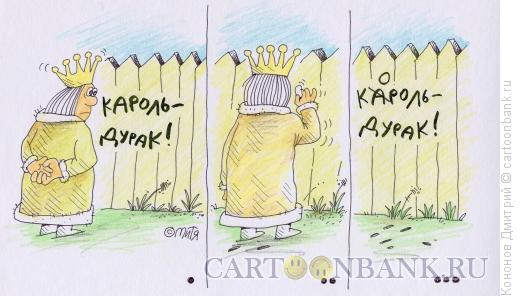 Карикатура: король-дурак, Кононов Дмитрий