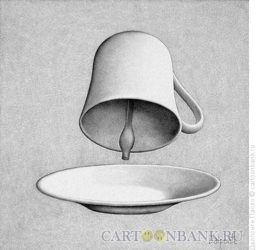 Карикатура: чашка-колокол, Далпонте Паоло
