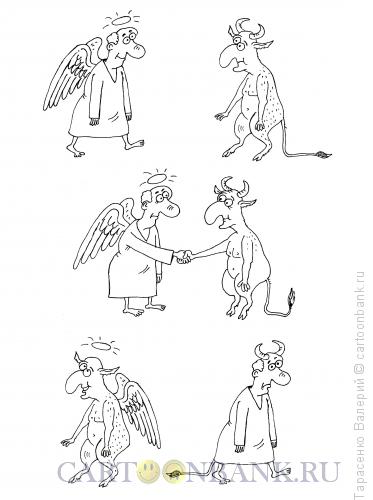 Карикатура: Бартер, Тарасенко Валерий