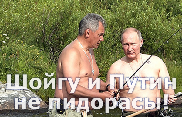 Мем: Шойгу и Путин не пидорасы!, Патрук