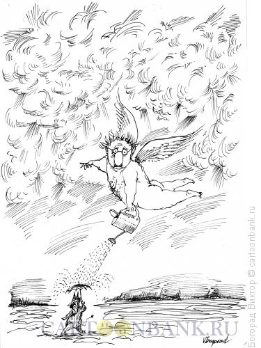 Карикатура: Добро побеждает зло?, Богорад Виктор