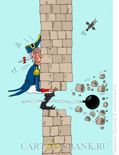 Карикатура: Прерванный полет, Тарасенко Валерий