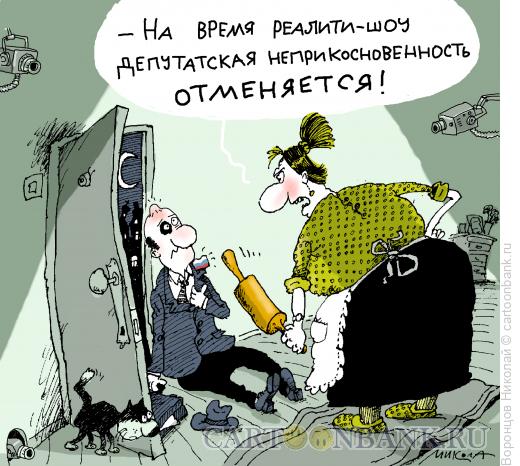 Карикатура: Реалити шоу, Воронцов Николай