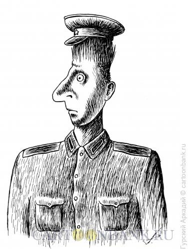Карикатура: Волосы дыбом, Гурский Аркадий