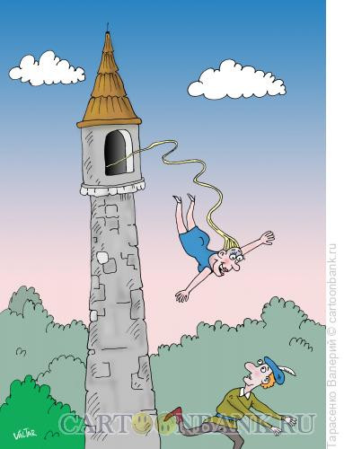 Карикатура: Прыжок, Тарасенко Валерий
