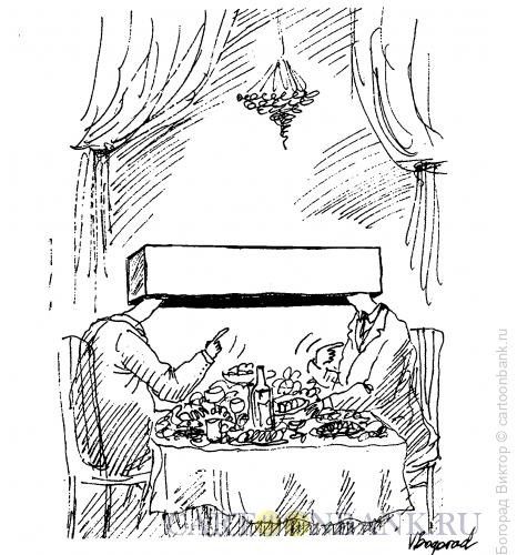 Карикатура: Тайные переговоры, Богорад Виктор