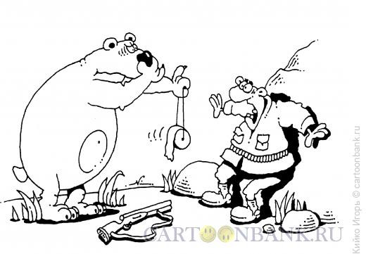 Карикатура: Медвежья болезнь, Кийко Игорь