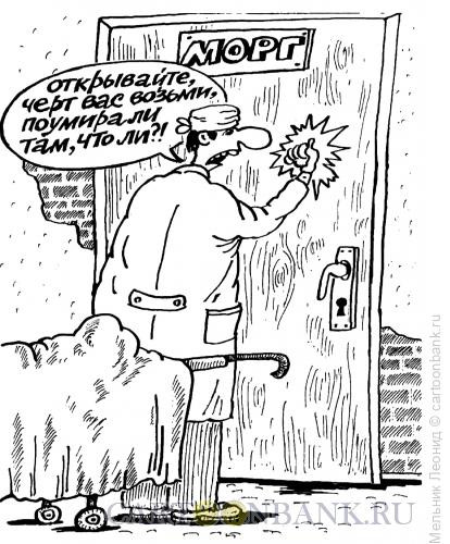 Карикатура: Риторический вопрос, Мельник Леонид