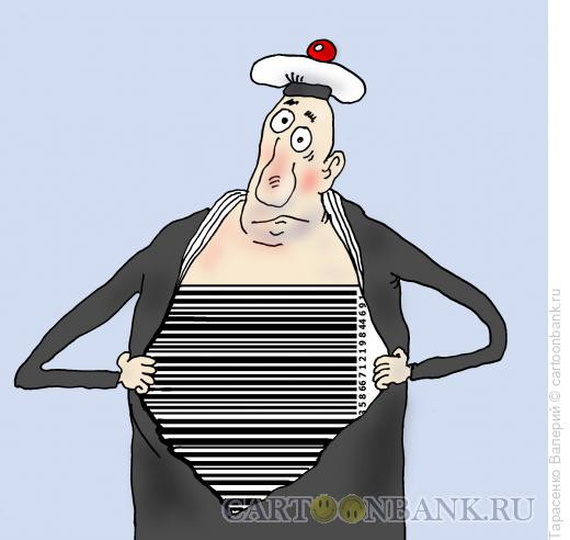 Карикатура: Новая тельняшка, Тарасенко Валерий