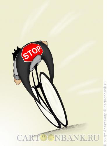 Карикатура: Лидер гонки, Шмидт Александр