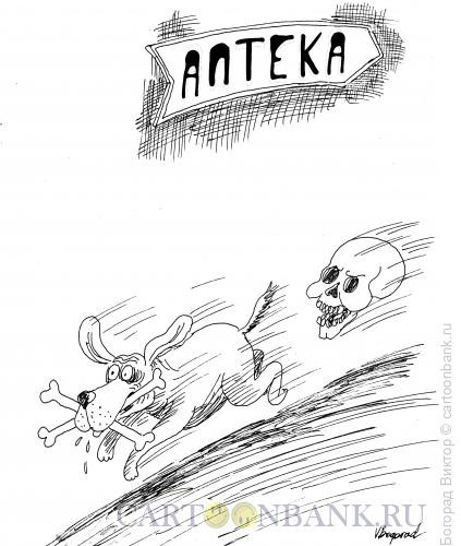 Карикатура: Похищение из аптеки, Богорад Виктор