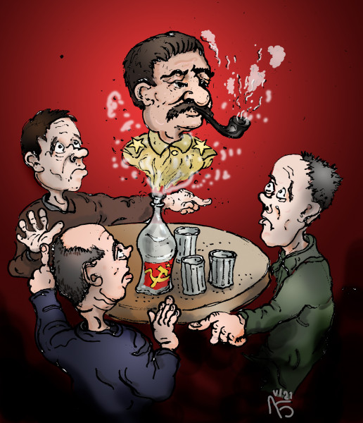Карикатура: Собутыльники, backdanov
