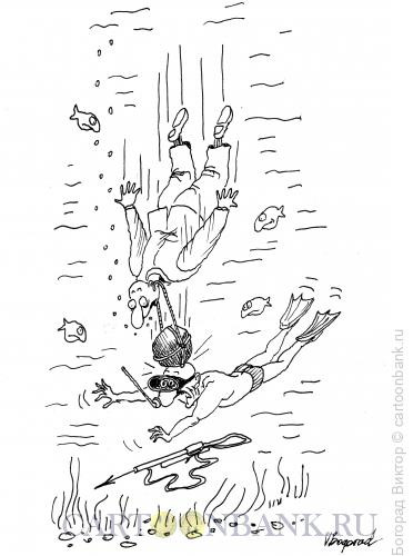 Карикатура: Жертва самоубийцы, Богорад Виктор