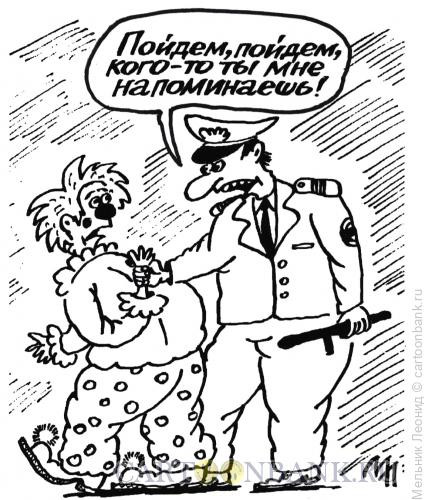 Карикатура: Похож, Мельник Леонид