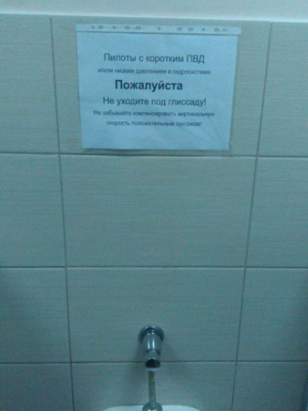Мем: В служебном туалете аэропорта, Леонид Хлыновский