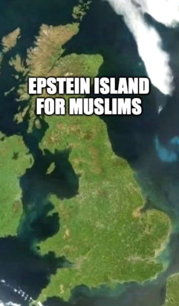 Мем: Остров Эпштейна для мусульман.