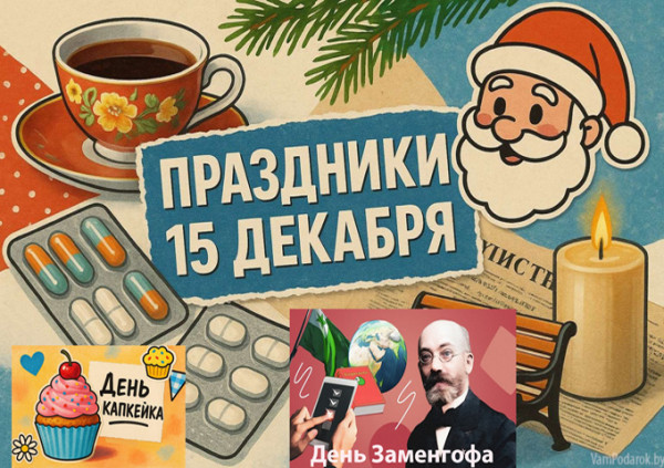 Мем: Праздники 15 декабря 2025 года