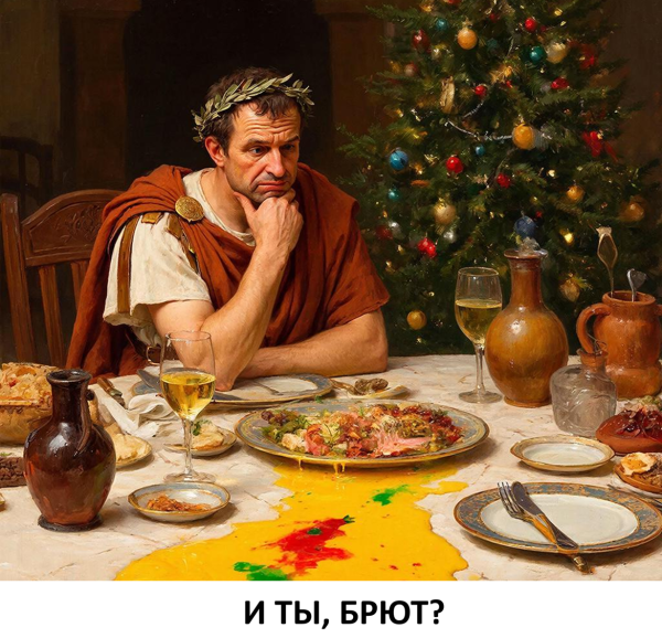 Мем: И ты, Брут?, Римский легионер