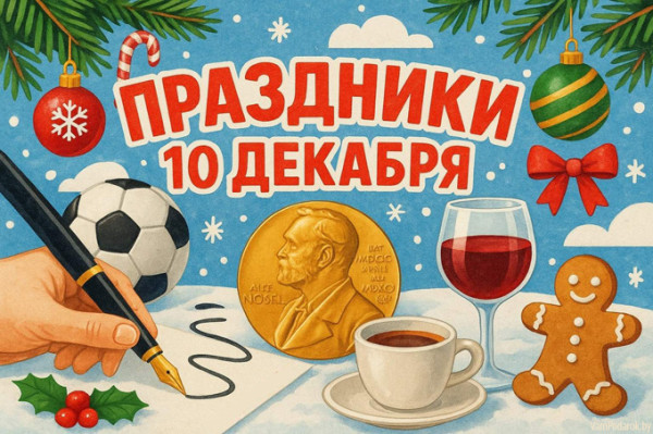 Мем: Праздники 10 декабря 2025 года