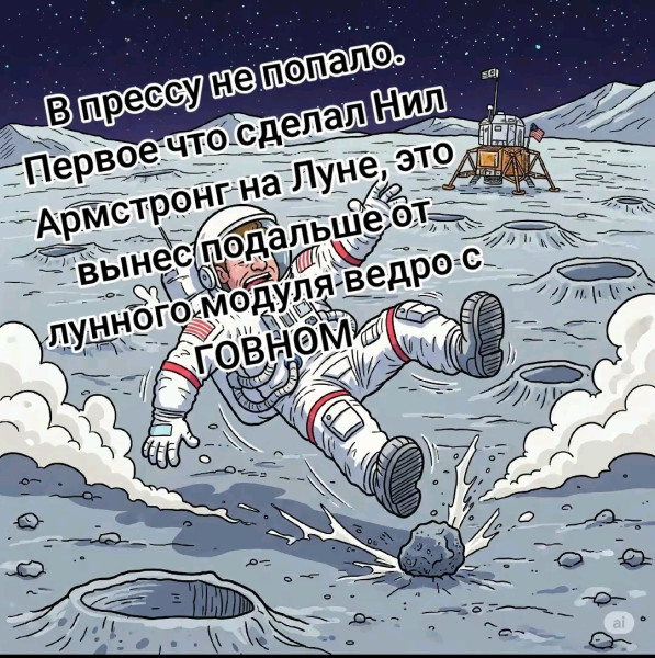 Мем: Нил Армстронг, doktor3999
