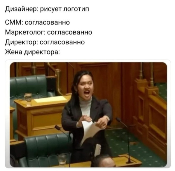 Мем: Юмор на день, Юмористка