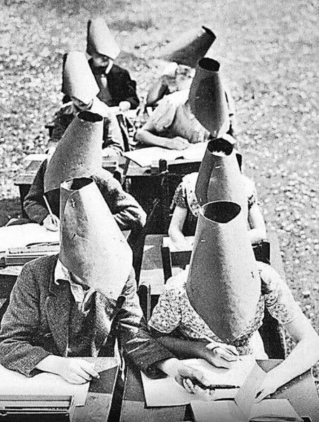Мем: Специальные колпаки от списывания. США, 1950 год, Леонид Хлыновский