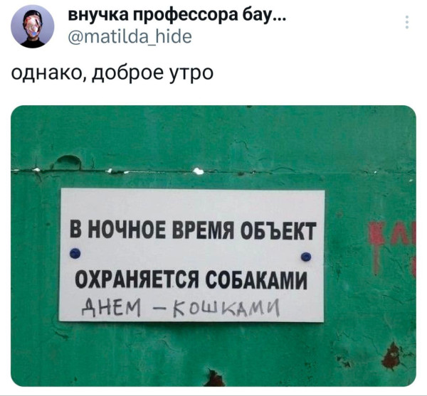 Мем: Однако, доброе утро., henh