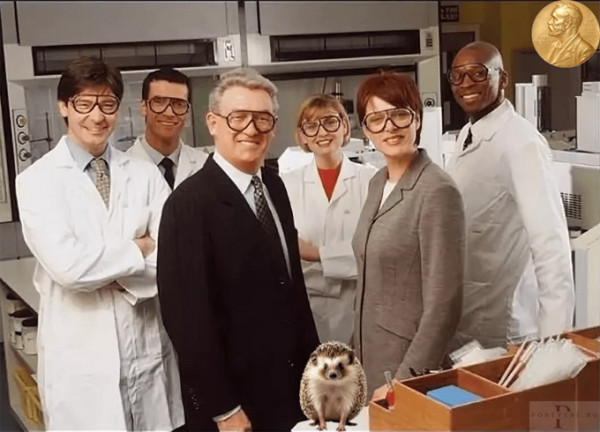 Мем: Триумф науки ко дню ежа