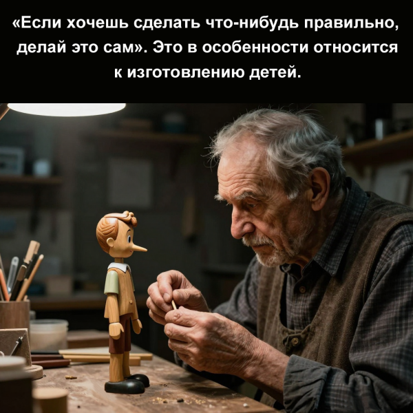 Мем: Если хочешь сделать что-нибудь правильно, AlGo