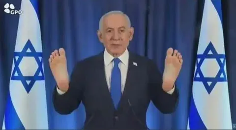 Мем: Нетаньяху в прямом эфире опроверг слухи о своей смерти, Правдоруб Адекват