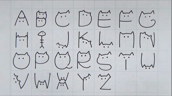 Мем: Кошачий алфавит, 1andreymx Мем: Кошачий алфавит, 1andreymx