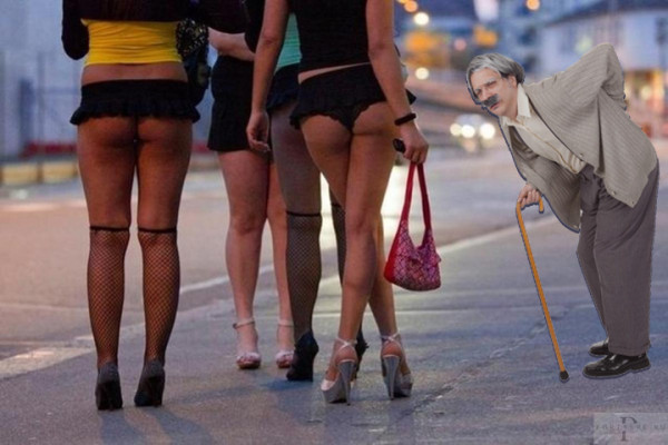 Мем: Ворчун на точке