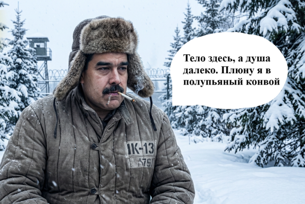 Мем: Мадуро поет Бутырку, RusLan2025