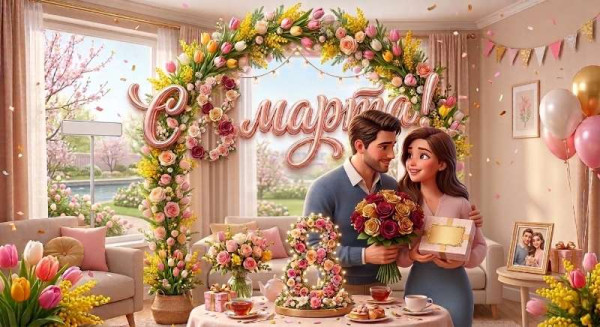 Мем: С 8 марта!, iteam