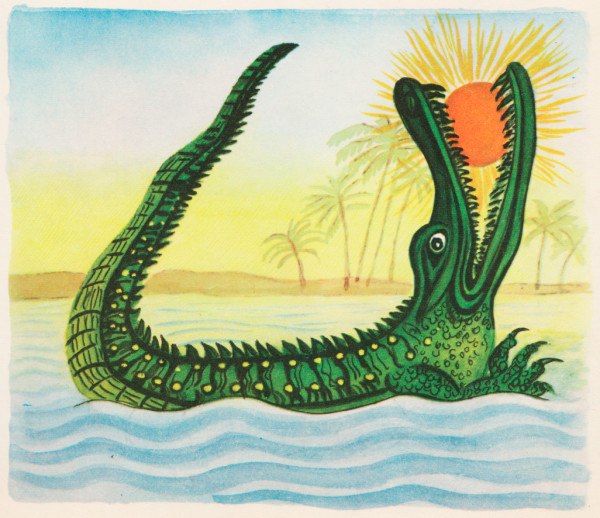 Мем: РКН в образе крокодила съедает солнце, Tamtam