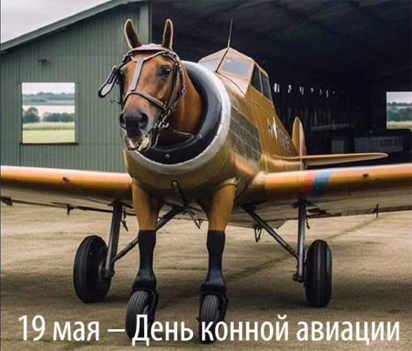 Мем: 19 мая – День конной авиации