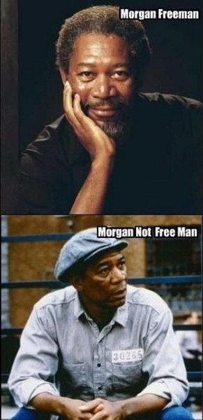 Мем: Morgan Freeman, RusLan2025