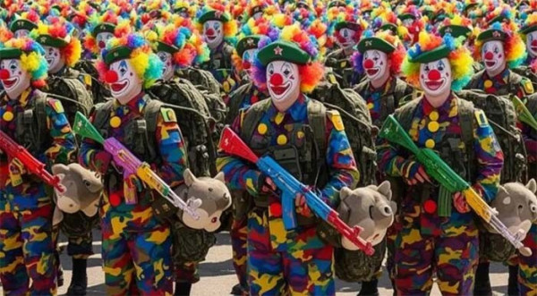 Мем: На Украине отменили бронь артистам и клоунам